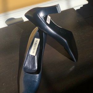 Navy Blue Pumps 2 3/4 inch heel